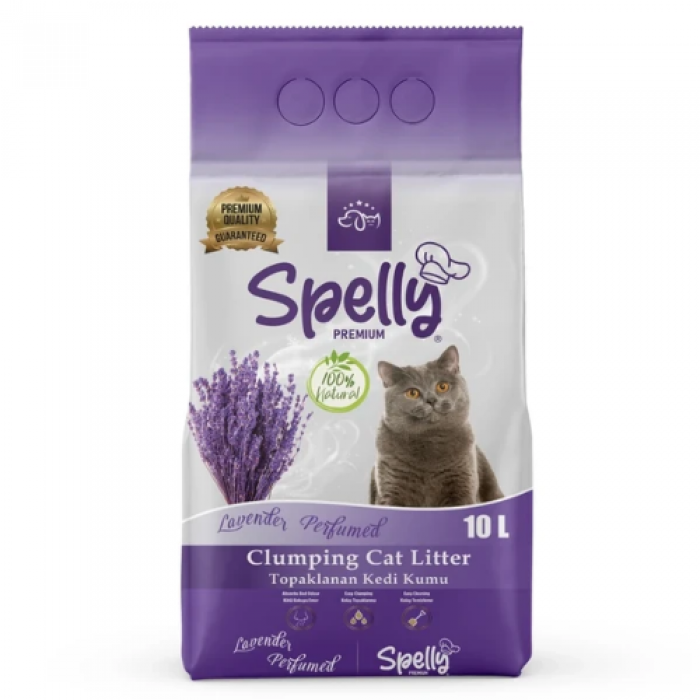 Spelly Premi̇um Kedi̇ Kumu lavantalı 10 L Spelly Premi̇um Kedi̇ Kumu lavantalı 10 L