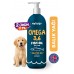 Köpekler için Balık Yağı, Premium Norveç Somonu Yağı, Omega 3 ve 6, Yüksek EPA-DHA