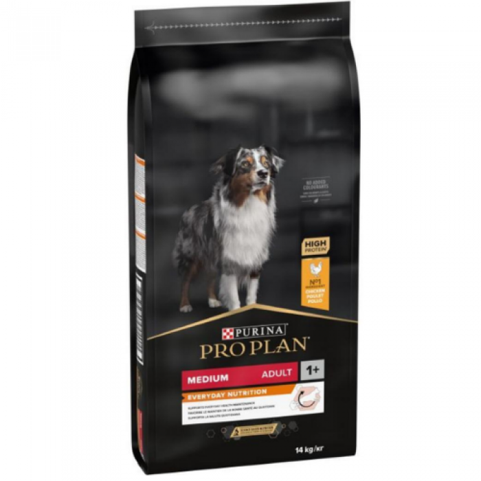 Pro Plan Tavuklu ve Pirinçli Orta Irk Yetişkin Köpek Maması 14 Kg