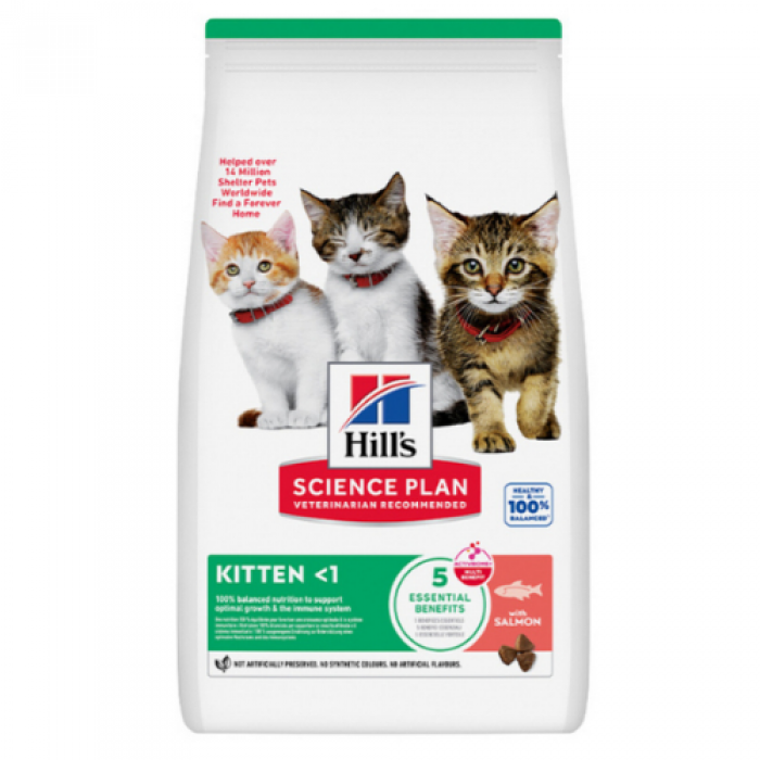Hill's SCIENCE PLAN Somonlu Yavru Kedi Maması 5 Kg + 2 Kg Hill's SCIENCE PLAN Somonlu Yavru Kedi Maması 5 Kg + 2 Kg