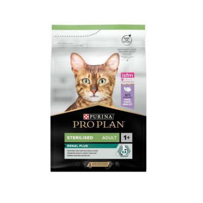 Pro Plan Sterilised Kısırlaştırılmış Kediler İçin Hindi Etli Kedi Maması 10 kg