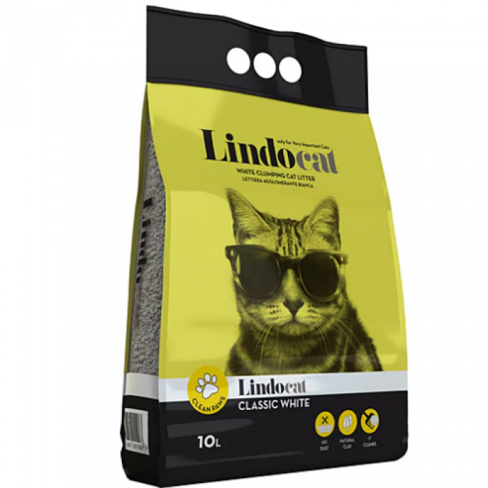 Lindocat Natural Kokusuz Topaklanan Kalın Taneli Bentonit Kedi Kumu 10 Lt Lindocat Natural Kokusuz Topaklanan Kalın Taneli Bentonit Kedi Kumu 10 Lt