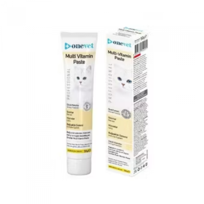 OneVet Multi Vitamin Paste Bağışıklık Destekleyici Kedi Maltı 50 Gr OneVet Multi Vitamin Paste Bağışıklık Destekleyici Kedi Maltı 50 Gr