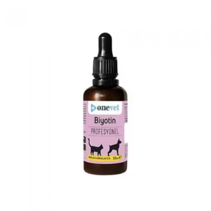 OneVet Biotin Kedi ve Köpekler İçin Tüy Dökülmesini Önleyici Damla 50 Ml OneVet Biotin Kedi ve Köpekler İçin Tüy Dökülmesini Önleyici Damla 50 Ml
