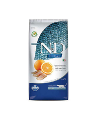 N&D Ocean Tahılsız Ringa Balıklı ve Portakallı Yetişkin Kedi Maması 5 kg