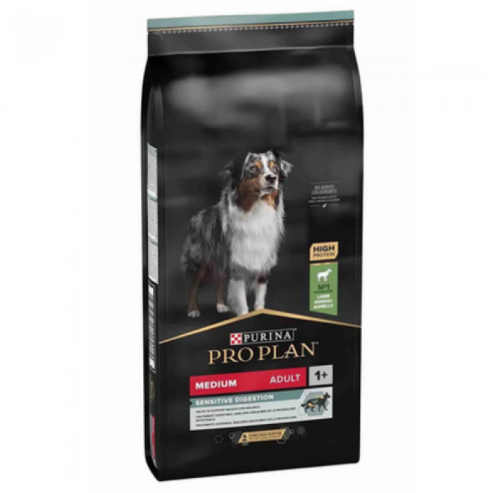 Pro Plan Sensitive Digestion Medium Kuzu Etli 10 kg Yetişkin Köpek Maması