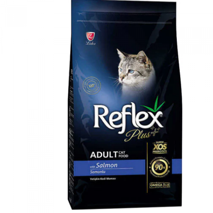 Reflex Plus Somonlu 15 kg Yetişkin Kedi Maması Reflex Plus Somonlu 15 kg Yetişkin Kedi Maması