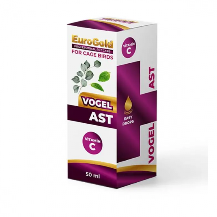 EuroGold Vogel Ast Kuşlar İçin Solunum Güçlendirici Damla 50 Ml