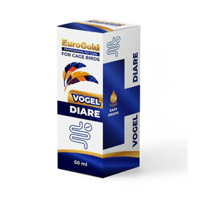 EuroGold Vogel Diare Kuşlar İçin Sindirim Sistemi Destekleyici Damla 50 Ml